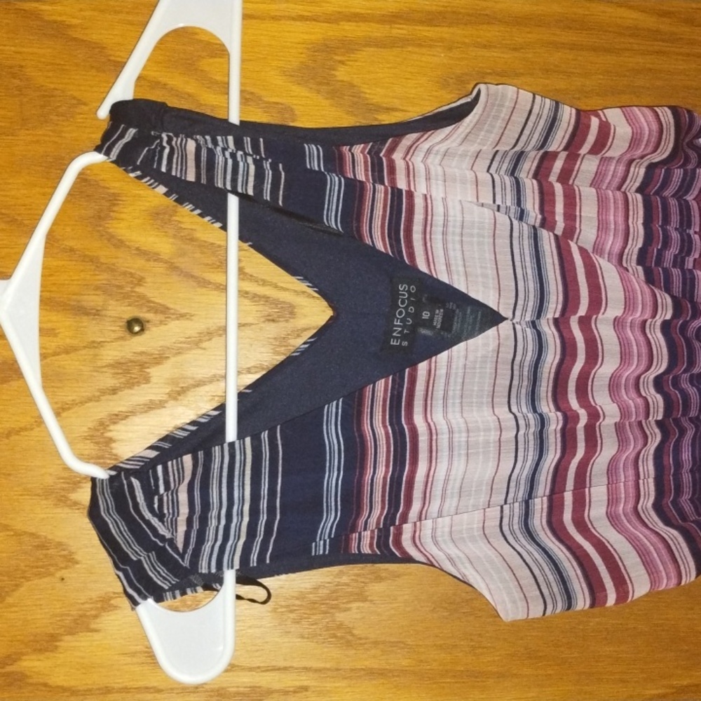 Long Striped Maxi Dress